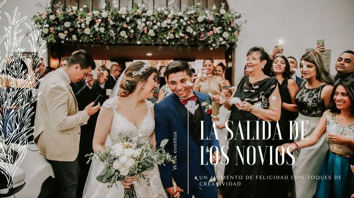 Bride and Groom’s Exit | Wink Events