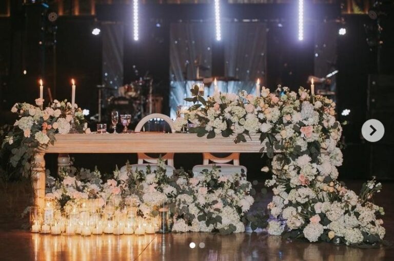 Mesa principal para la boda | Wink Eventos
