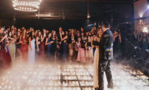 Happy family celebrating a Sweet 15 party | Wink Events