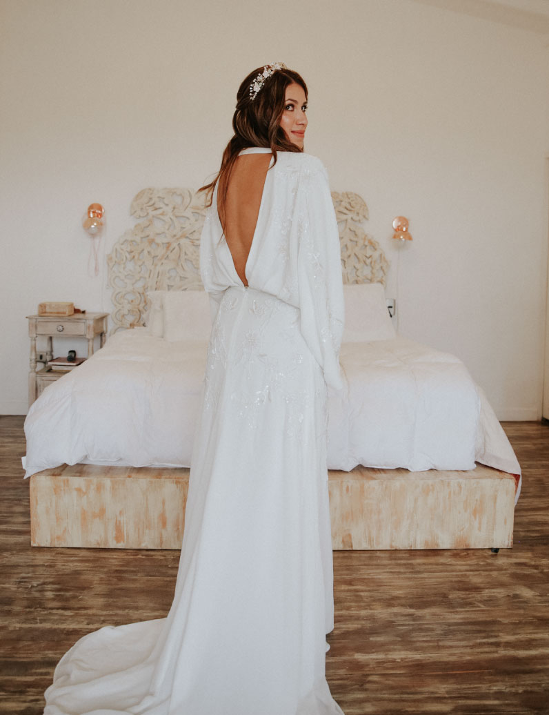 Vestido boho chic 